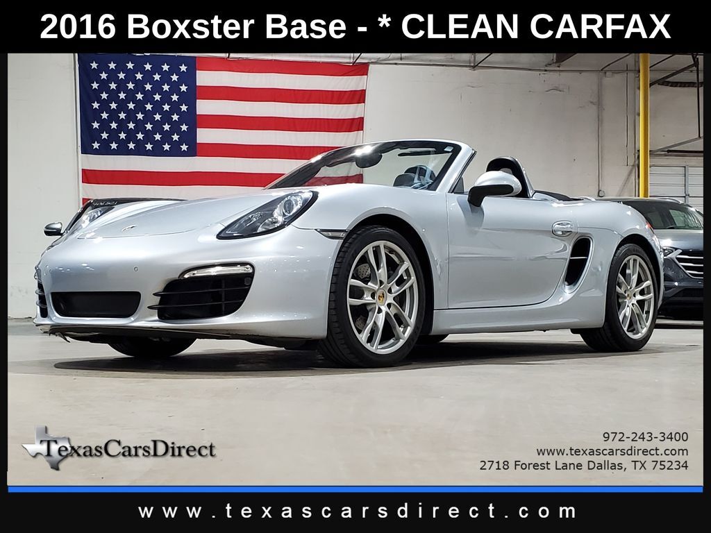 2016 PORSCHE Boxster