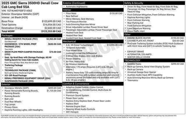 2025 GMC Sierra HD