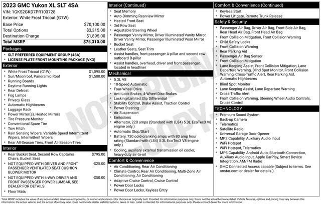 2023 GMC Yukon XL