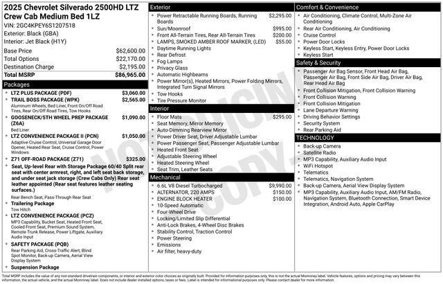 2025 CHEVROLET Silverado HD
