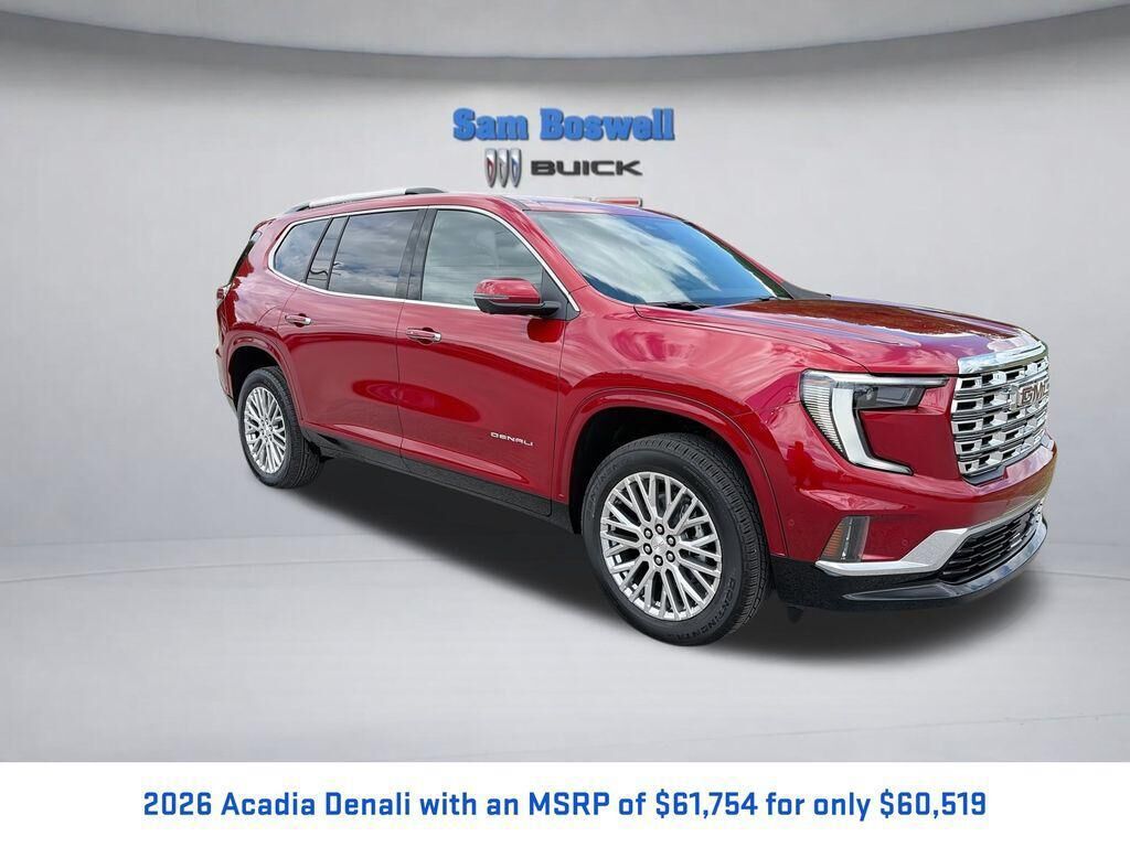 2026 GMC Acadia
