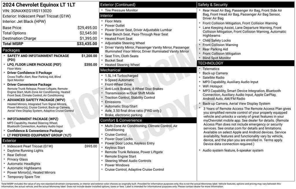 2024 CHEVROLET Equinox
