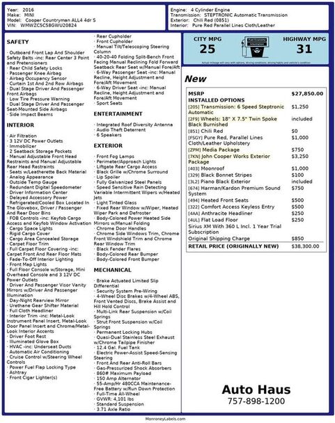 2016 MINI Countryman
