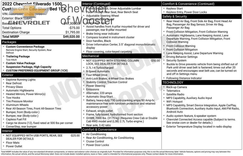 2022 CHEVROLET Silverado