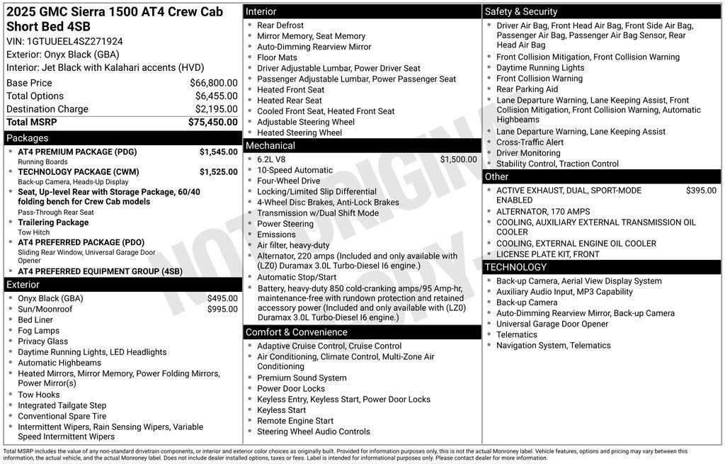 2025 GMC Sierra