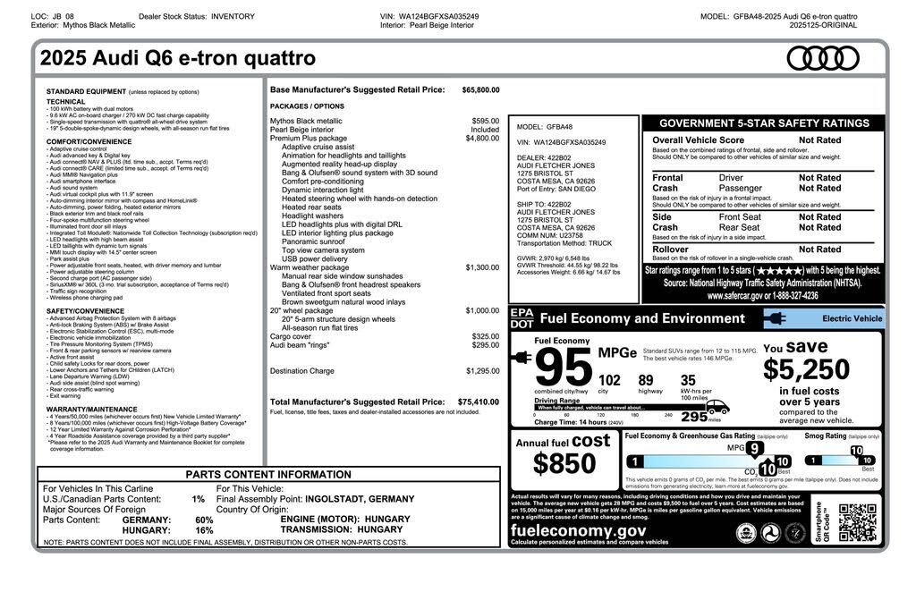 2025 Audi Q6