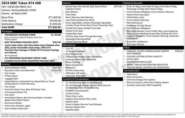 2024 GMC Yukon