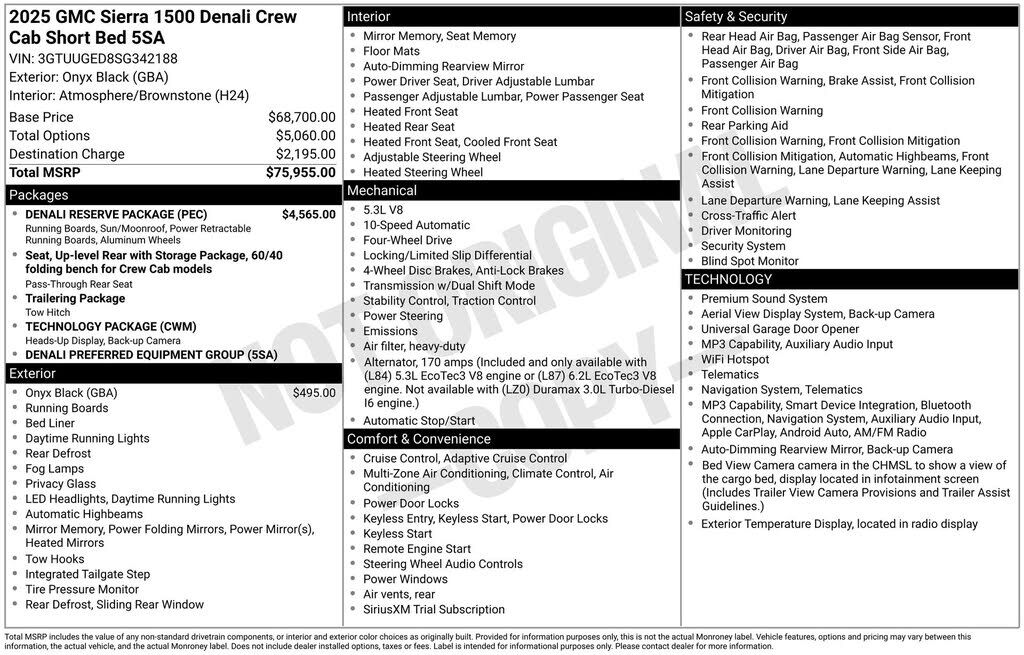 2025 GMC Sierra