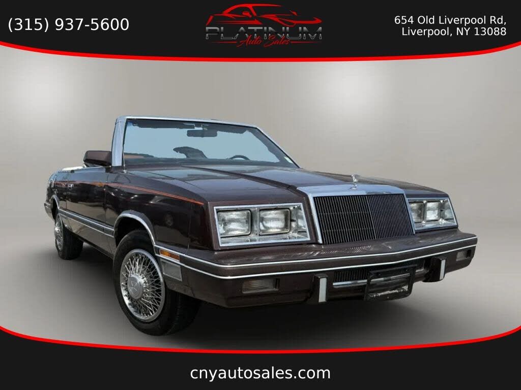 1982 CHRYSLER LeBaron