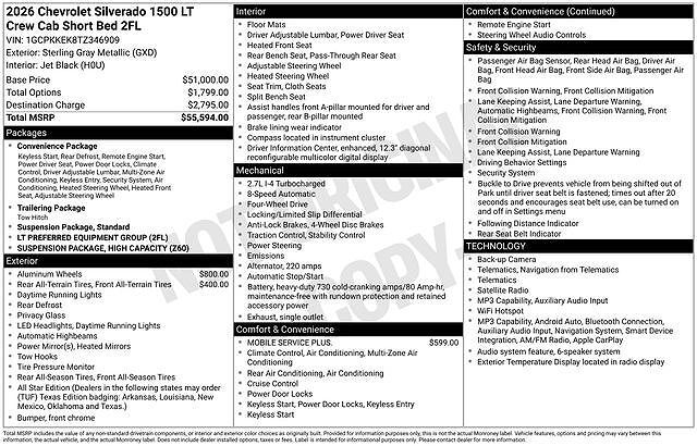 2026 CHEVROLET Silverado