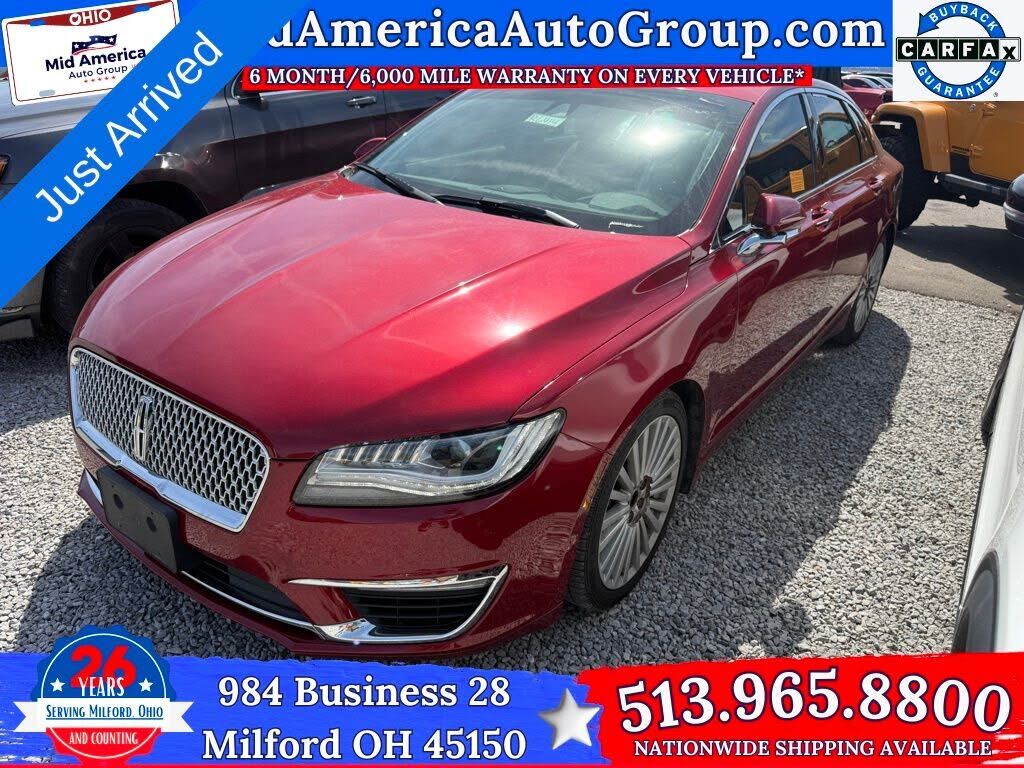 2017 LINCOLN MKZ