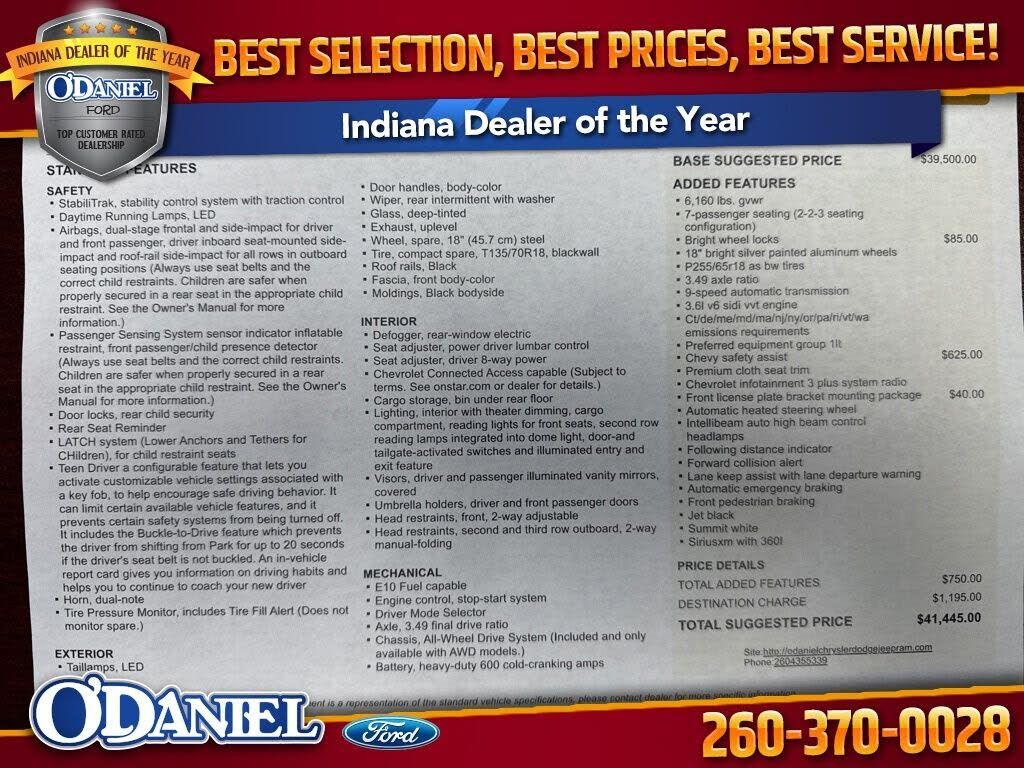 2021 CHEVROLET Traverse