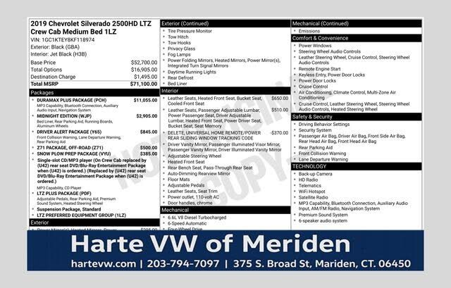 2019 CHEVROLET Silverado HD