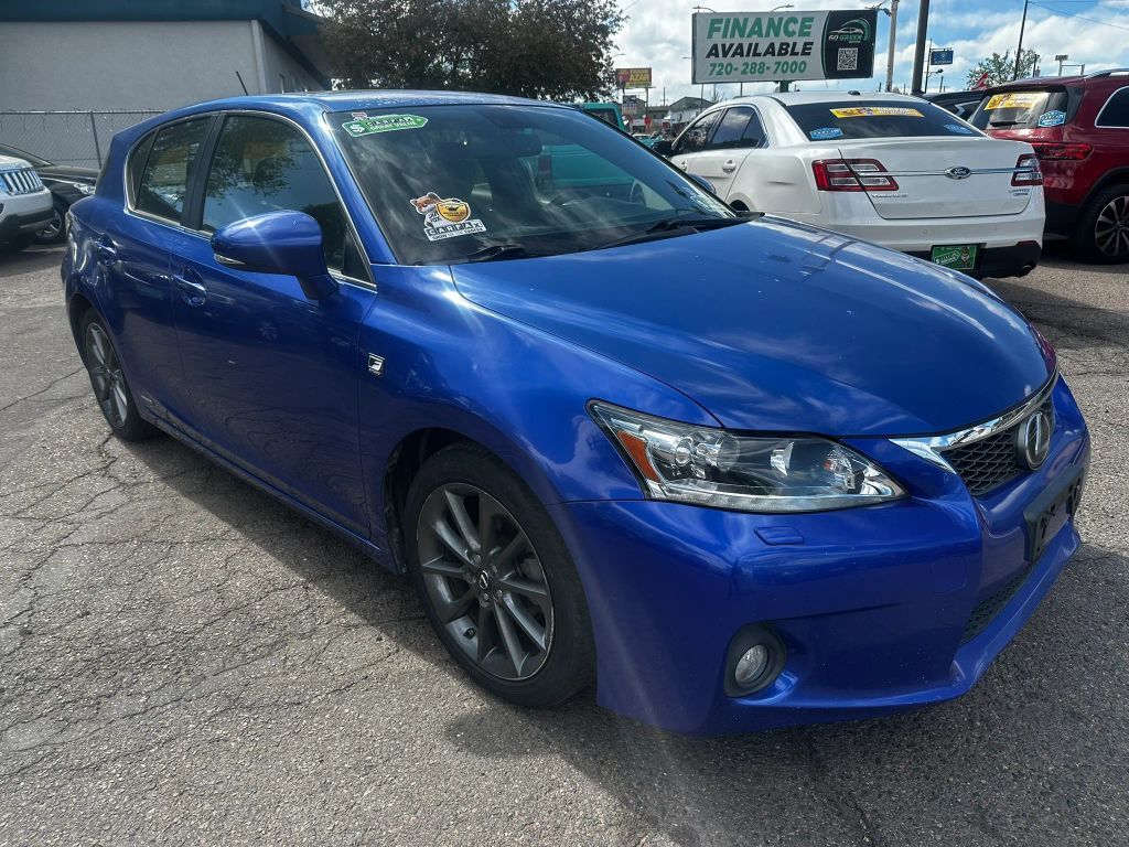 2012 LEXUS CT