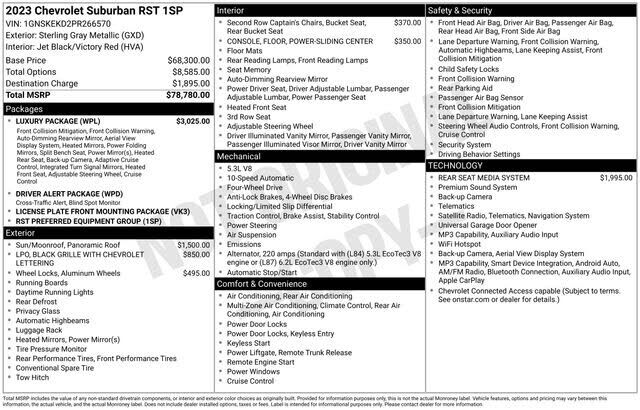 2023 CHEVROLET Suburban