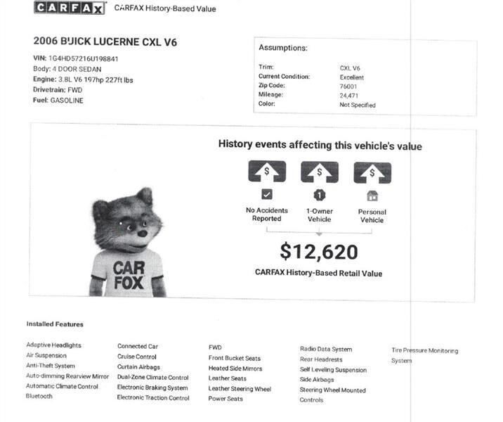 2006 BUICK Lucerne