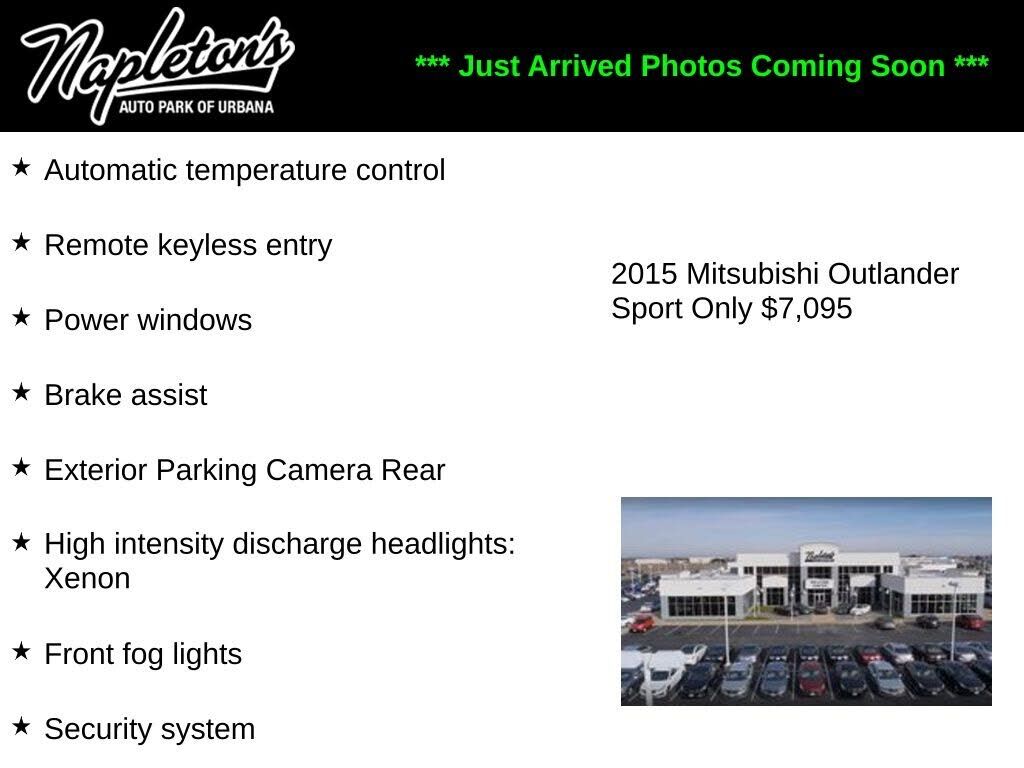 2015 MITSUBISHI Outlander Sport