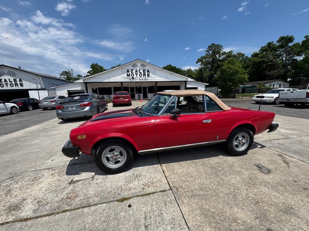 1982 FIAT Spider 2000