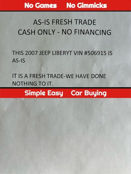 2007 JEEP Liberty