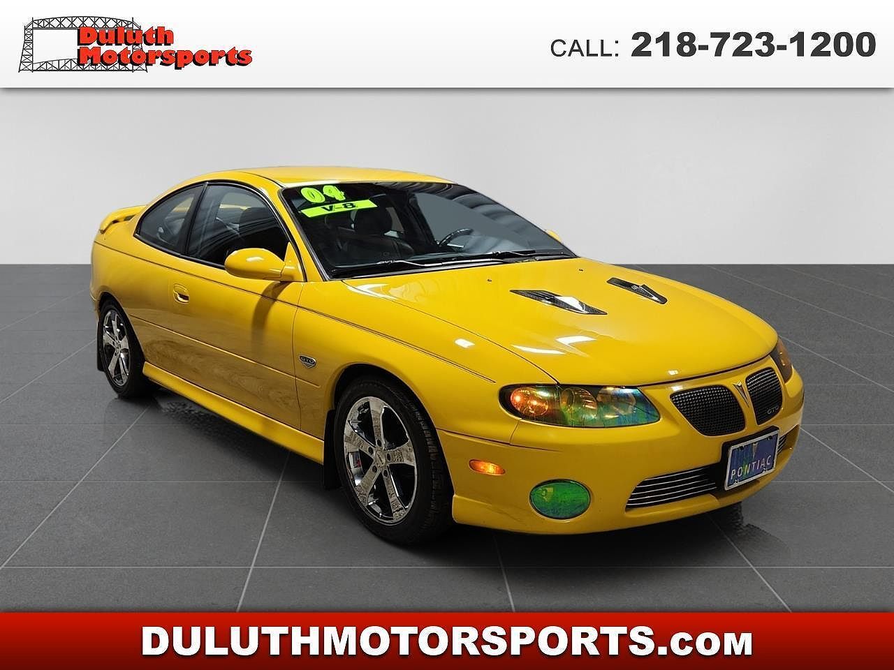 2004 PONTIAC GTO