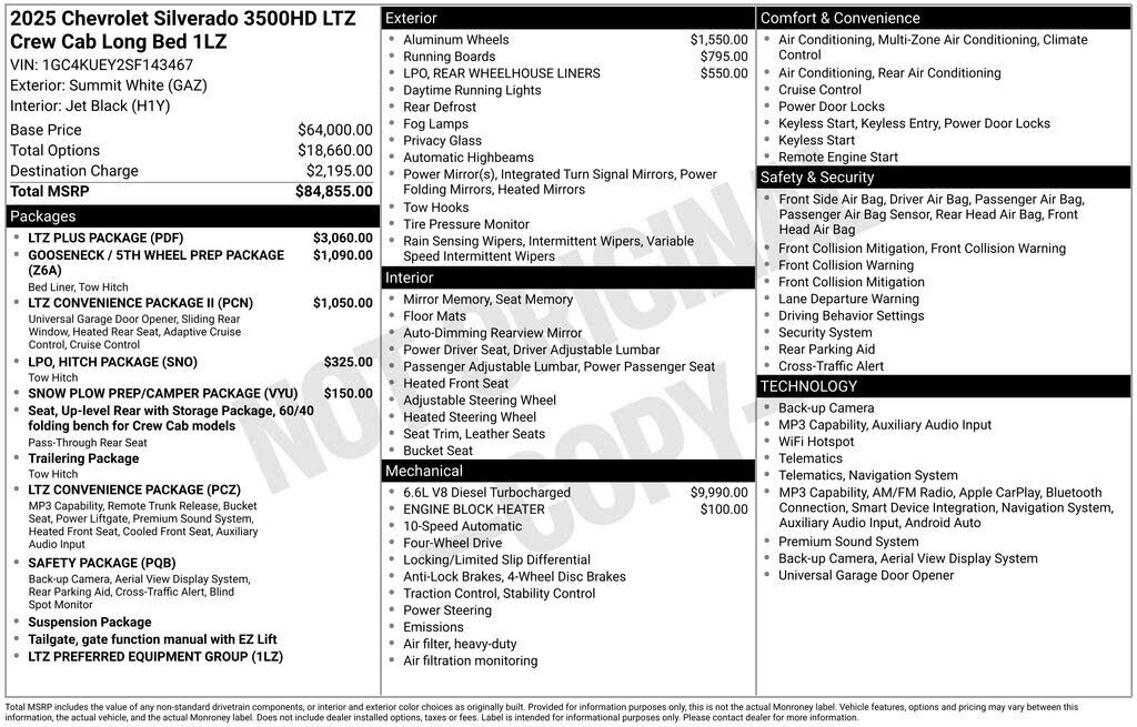 2025 CHEVROLET Silverado HD