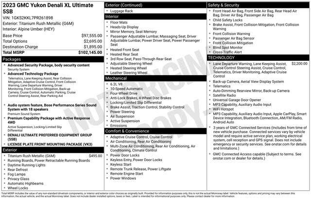 2023 GMC Yukon XL