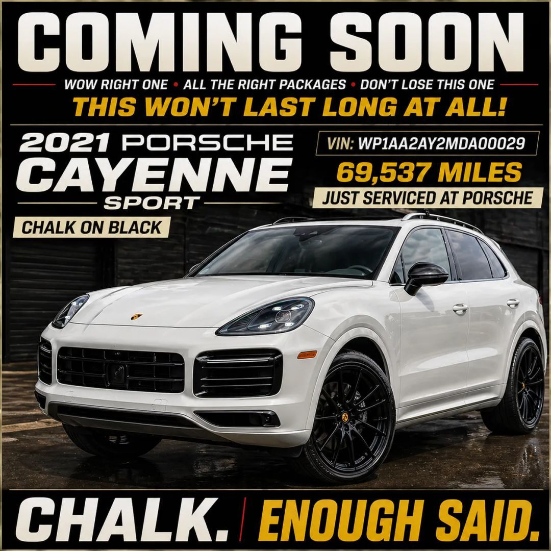 2021 PORSCHE Cayenne
