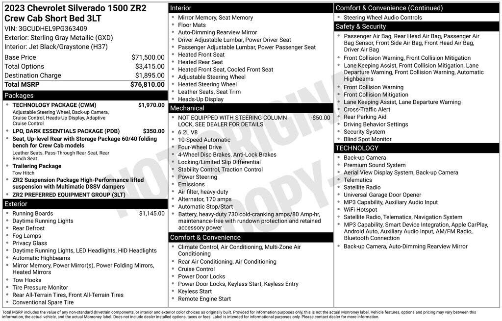 2023 CHEVROLET Silverado