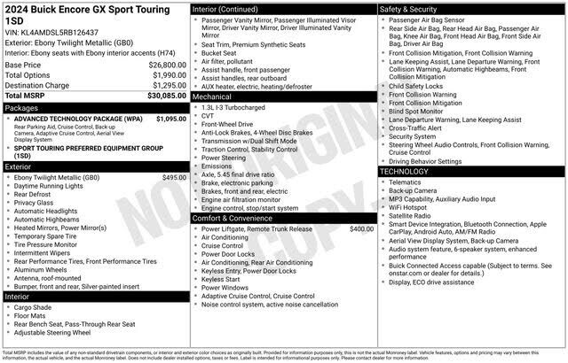 2024 BUICK Encore GX