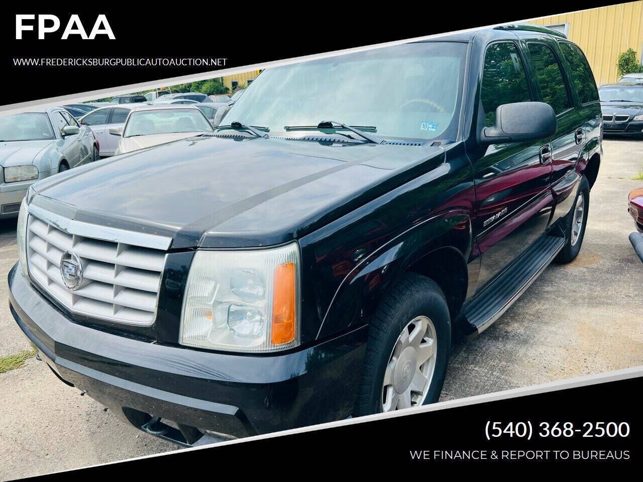 2003 CADILLAC Escalade