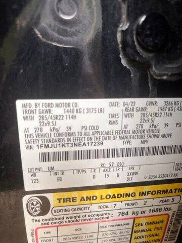 2022 FORD Expedition