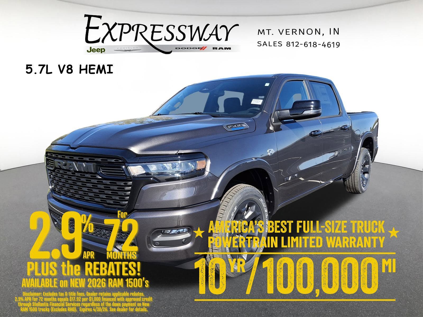 2026 RAM 1500