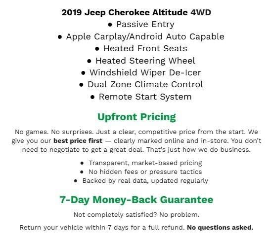 2019 JEEP Cherokee