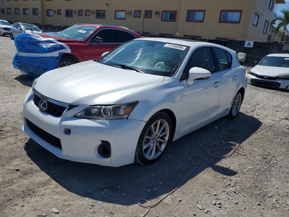 2012 LEXUS CT