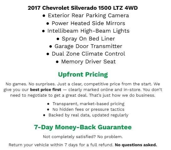 2017 CHEVROLET Silverado