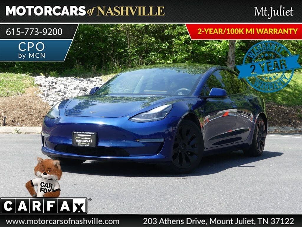 2022 TESLA Model 3