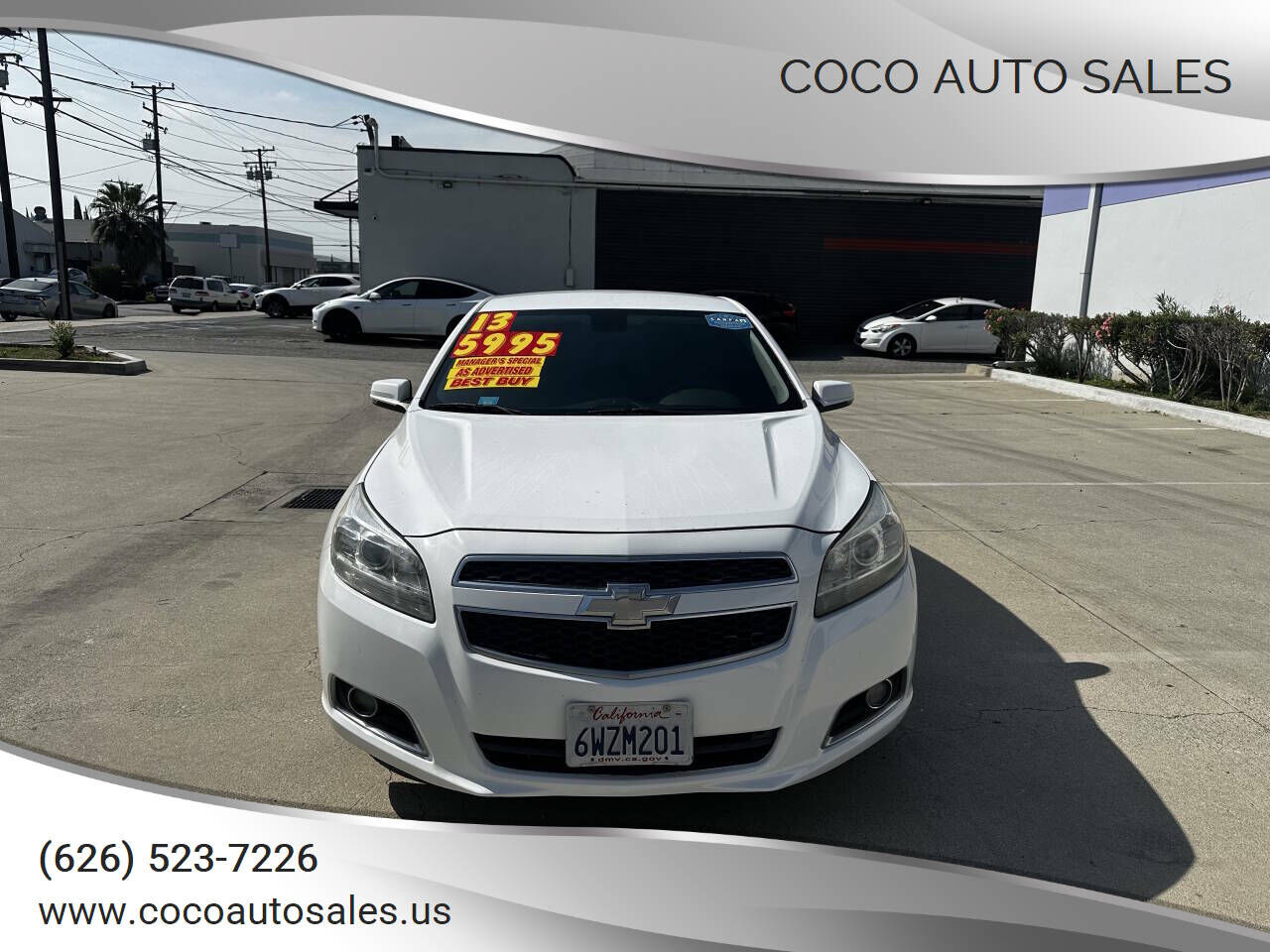 2013 CHEVROLET Malibu