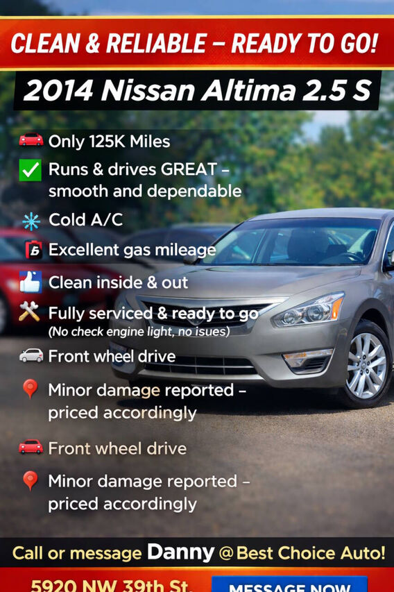 2014 NISSAN Altima