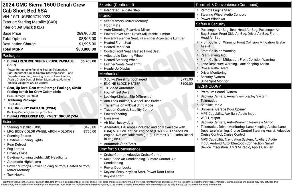 2024 GMC Sierra