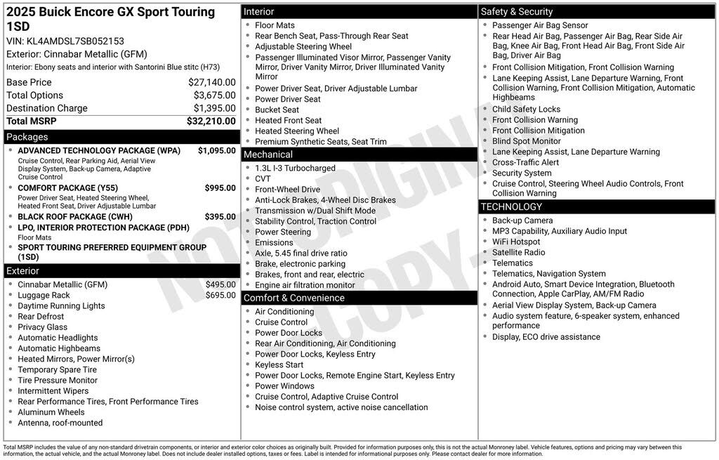 2025 BUICK Encore GX