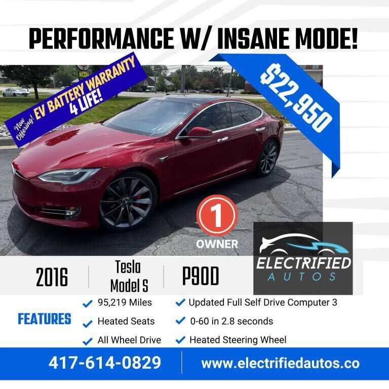 2016 TESLA Model S