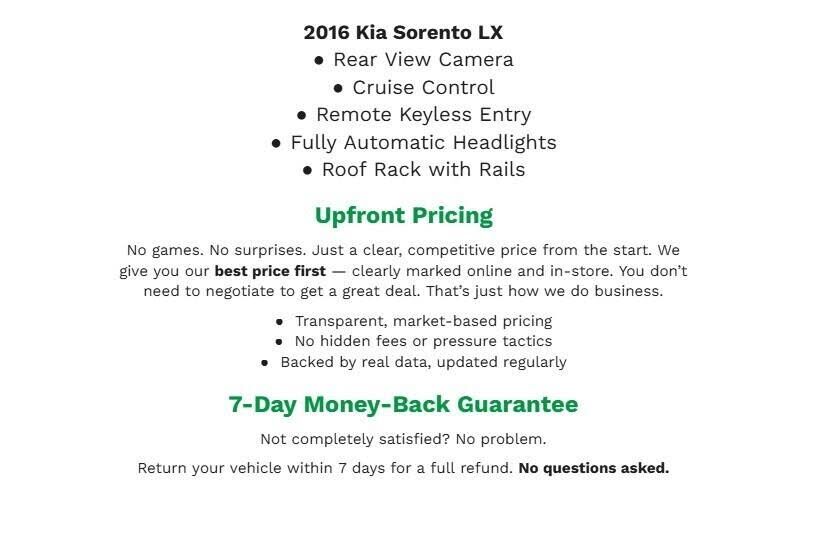 2016 KIA Sorento