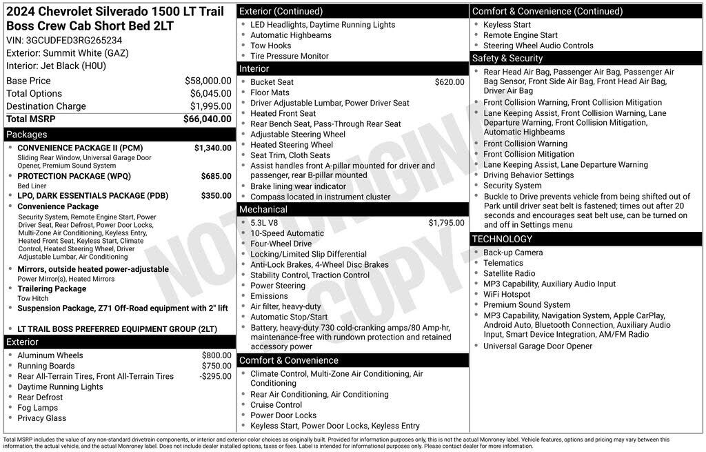 2024 CHEVROLET Silverado