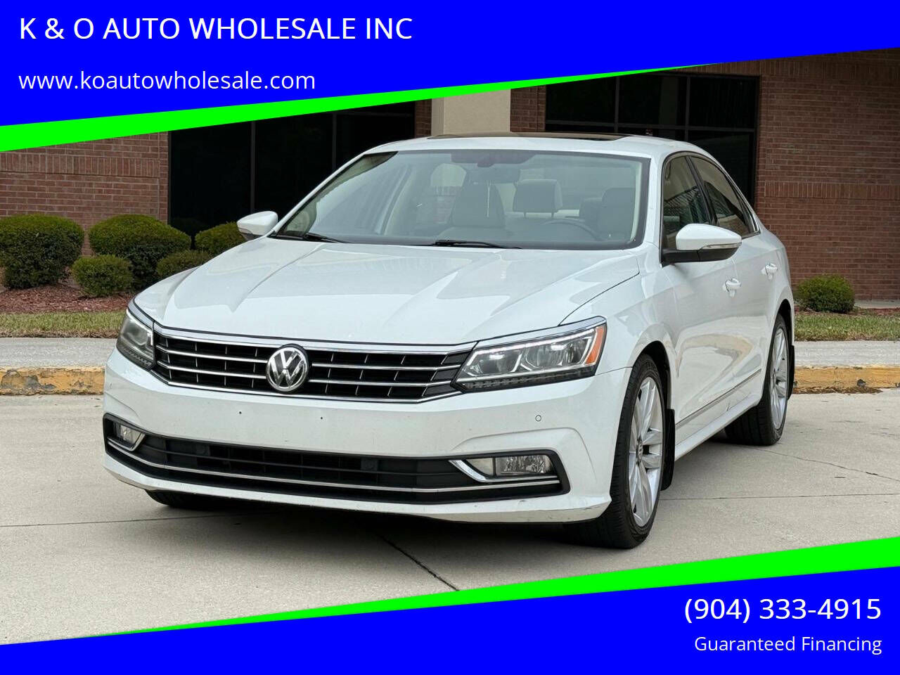 2017 VOLKSWAGEN Passat