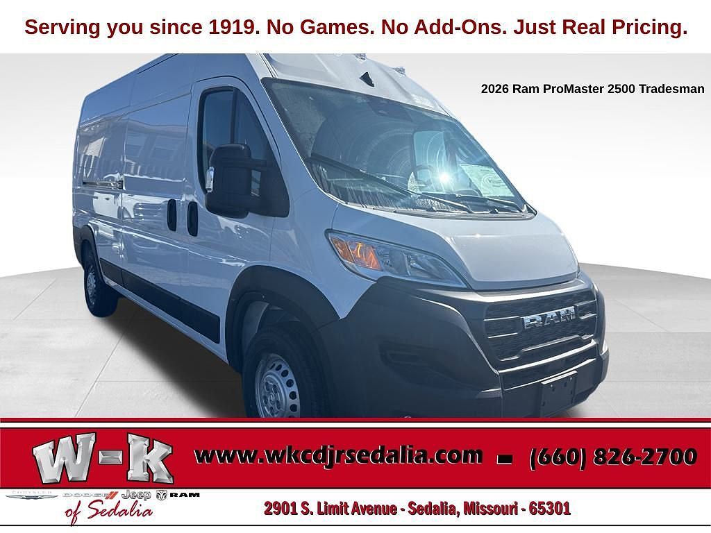 2026 RAM Promaster 2500
