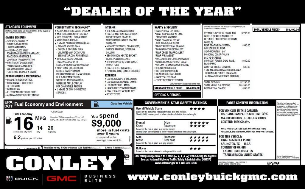 2023 GMC Yukon