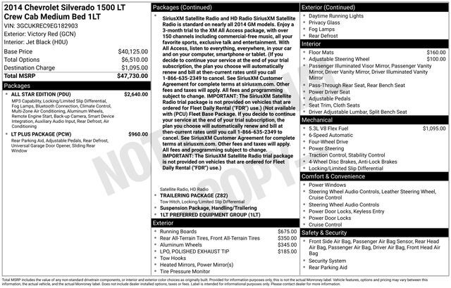 2014 CHEVROLET Silverado