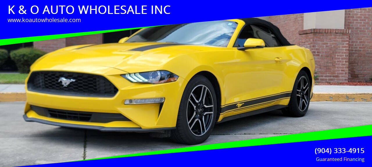 2018 FORD Mustang