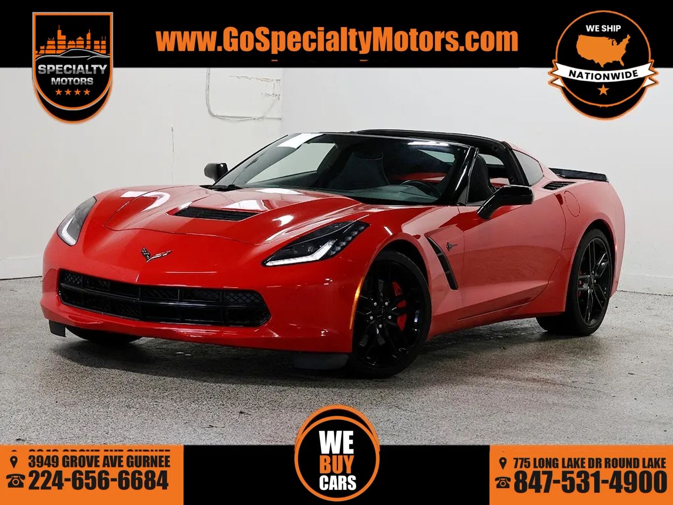 2017 CHEVROLET Corvette