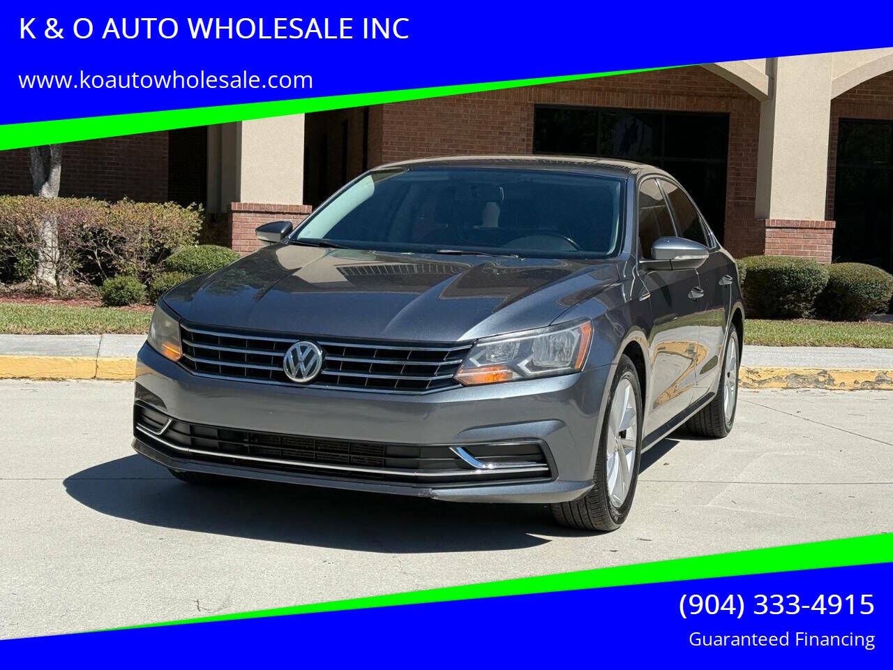 2018 VOLKSWAGEN Passat